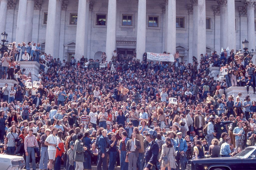 Capitol Steps Protestors