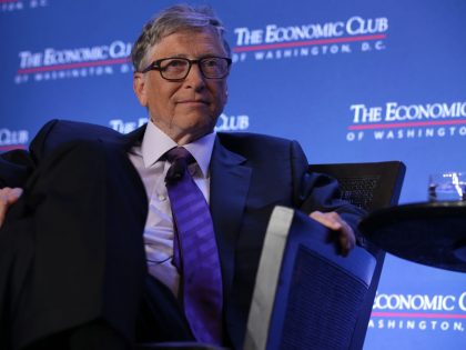 Bill Gates Speaks At The Economic Club Of Washington DC