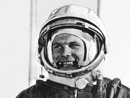 Gagarin, First Man In Space, 1961