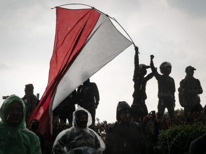 Indonesians Strike And Protest New Job Creation Law