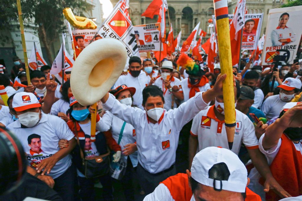 PERU-ELECTION-CAMPAIGN-CASTILLO