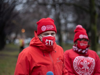 Chicago Teachers Rally For A Safe Return To Schools