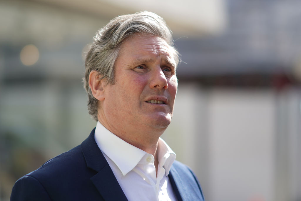 Keir Starmer Visits The High Street In Sheffield