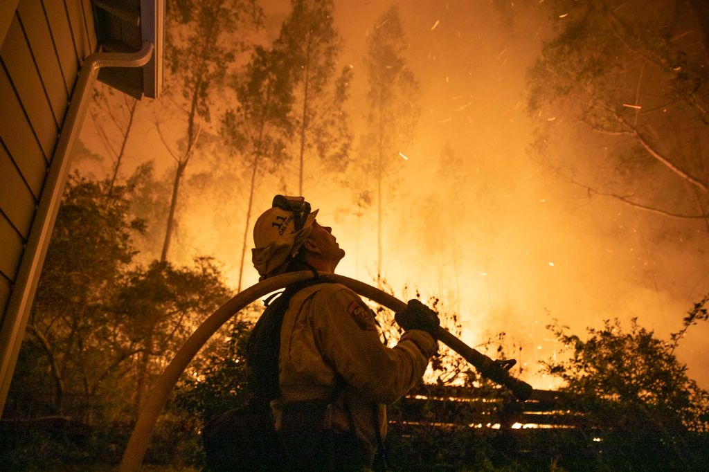 Wildfire In San Francisco Bay area