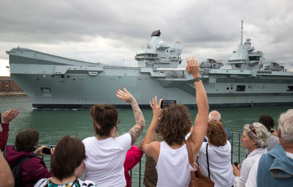 HMS Queen Elizabeth flight trials