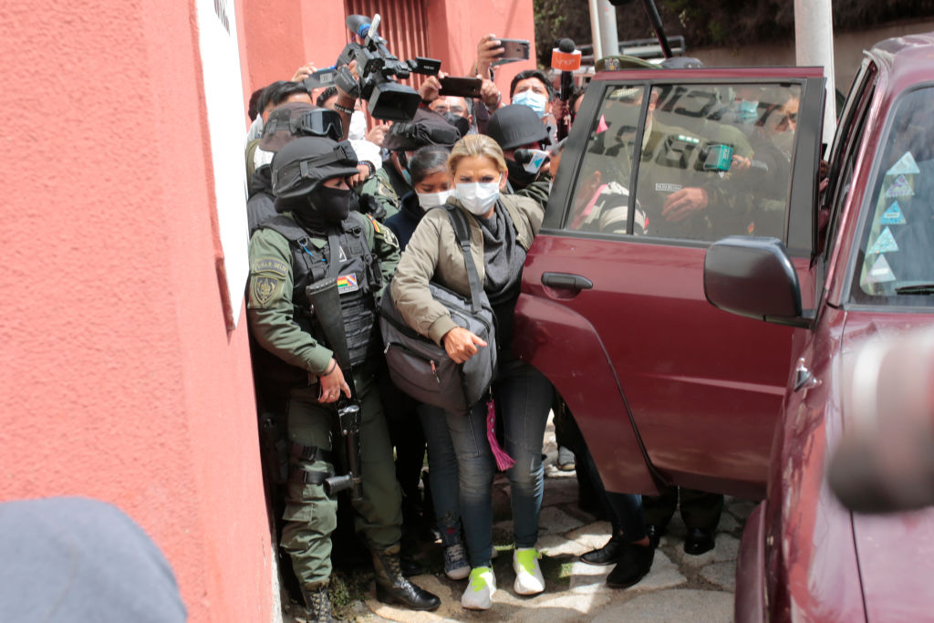 Former Interim President of Bolivia Arrested Under Coup Allegations