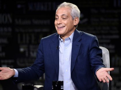 Rahm Emanuel Visits "WSJ At Large With Gerry Baker"