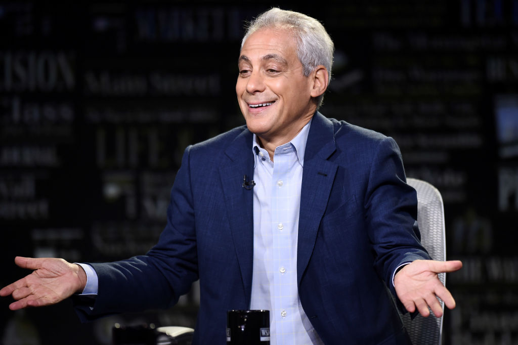 Rahm Emanuel Visits "WSJ At Large With Gerry Baker"