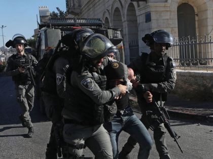 Palestinians in West Bank protest Israeli attacks