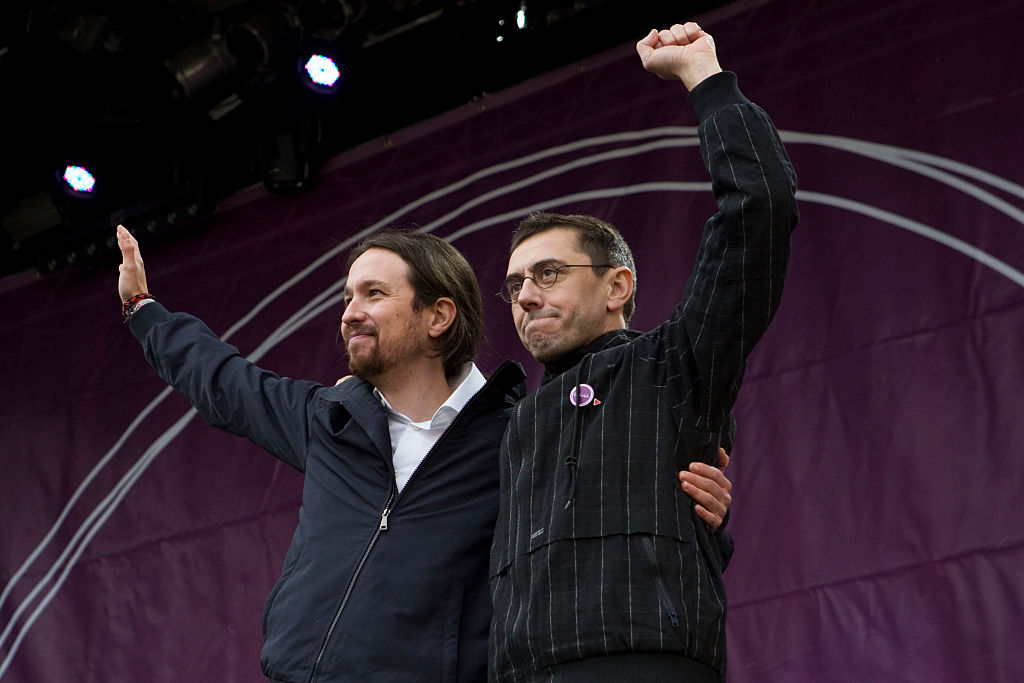 Political Party 'Podemos' March In Madrid