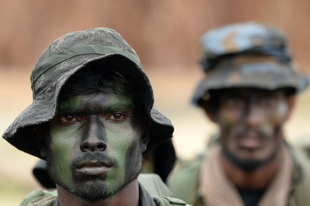 SRI LANKA-DEFENCE-EXERCISE