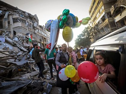 TOPSHOT-PALESTINIAN-ISRAEL-CONFLICT-GAZA