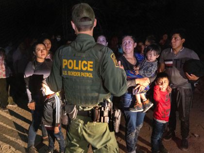 Migrants Cross Into Texas From Mexico