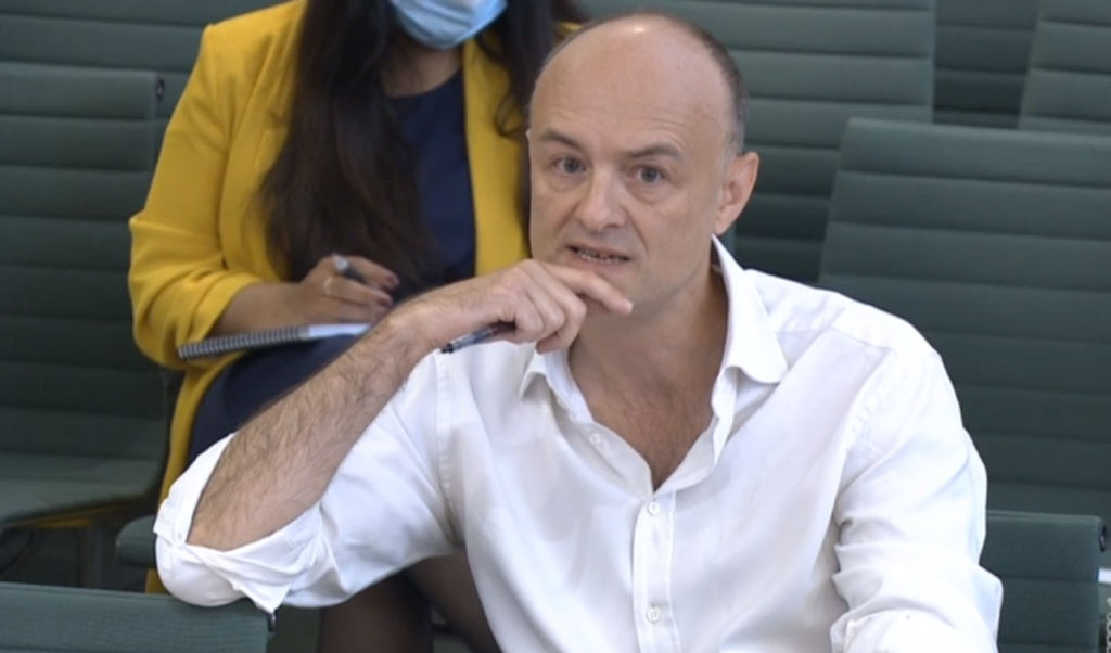 Dominic Cummings quizzed by MPs
