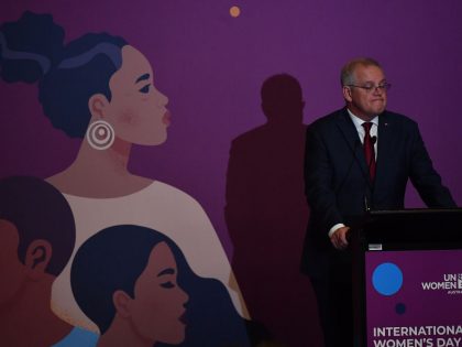 Prime Minister Scott Morrison Attends International Womens Day Breakfast As Parliamentary Sitting Continues