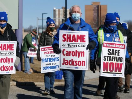 Strike Continues at Sain Vincent Hospital