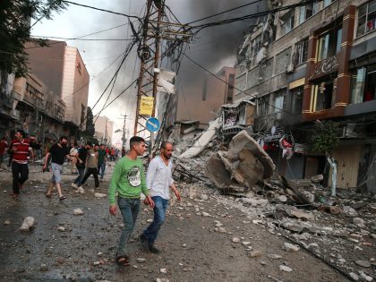 14-story Palestinian building collapses after Israeli attacks