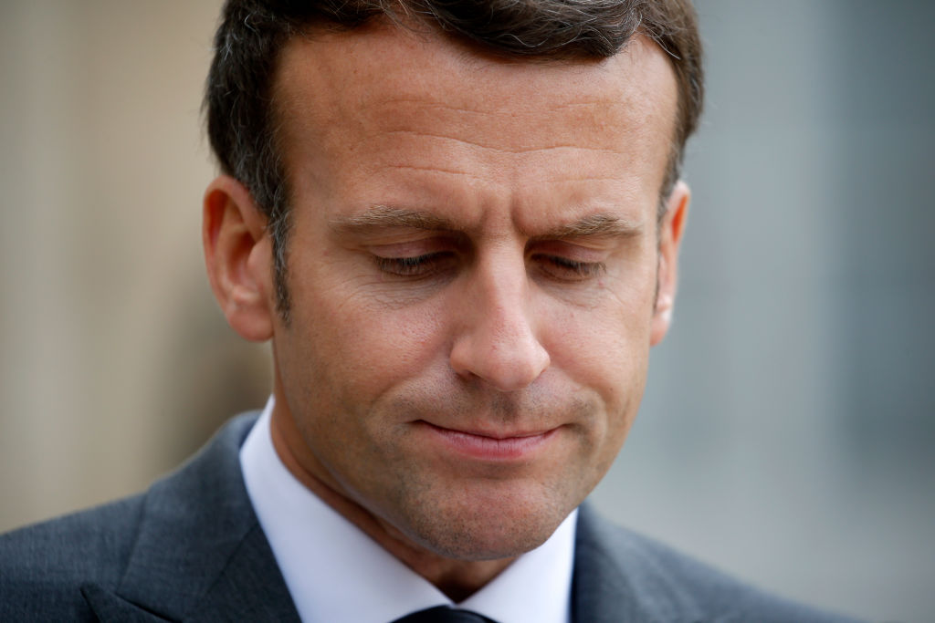 French President Emmanuel Macron Hosts Argentinian Counterpart Alberto Angel Fernandez