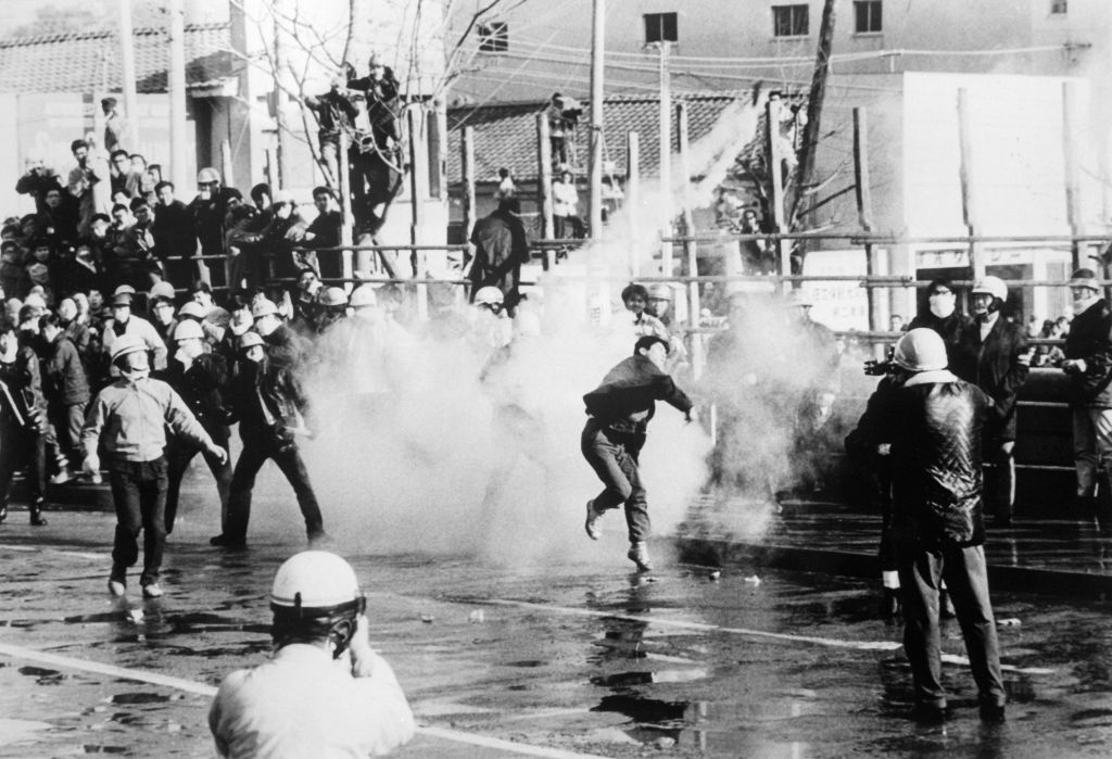 Manifestation au Japon