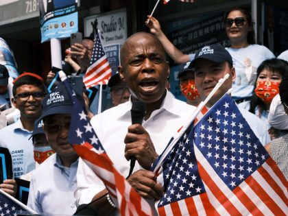 New York Mayoral Candidate Adams Campaigns In Queens As Primary Approaches