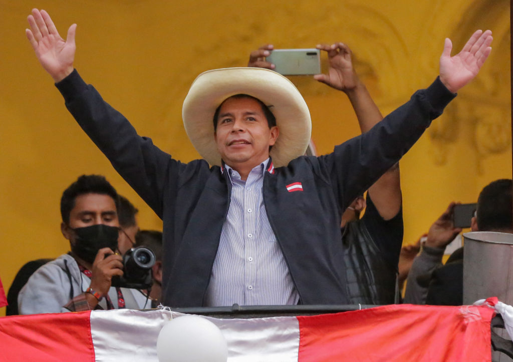 PERU-ELECTION-RUNOFF-CASTILLO-RESULTS