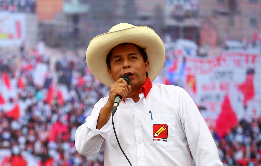 Pedro Castillo Campaign Rally