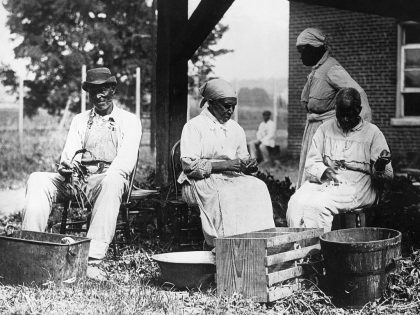 Freed Slaves at Almshouse