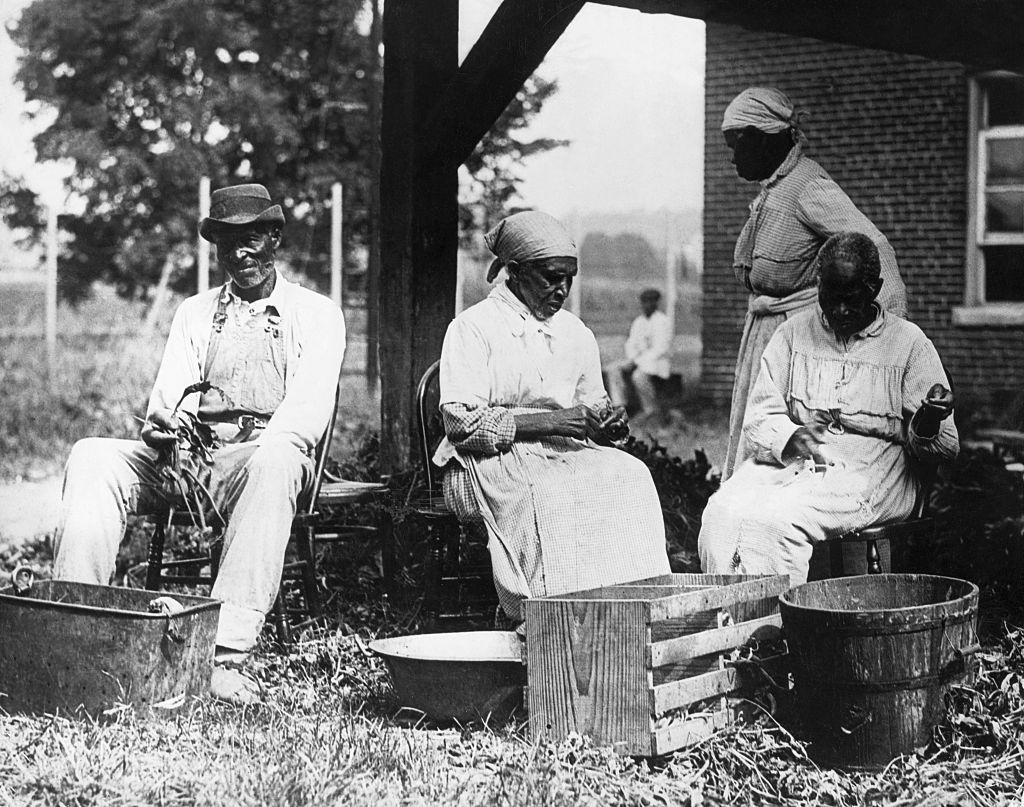 Freed Slaves at Almshouse