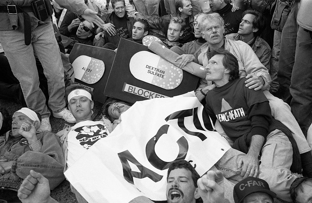 Act Up Protest At FDA