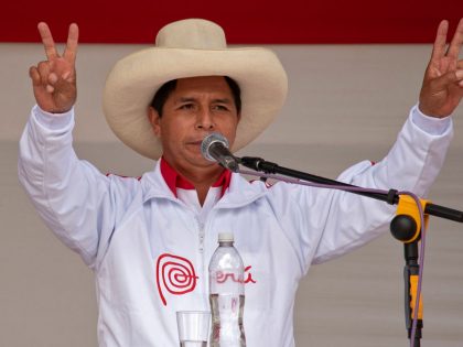 PERU-ELECTION-RUNOFF-DEBATE-CASTILLO
