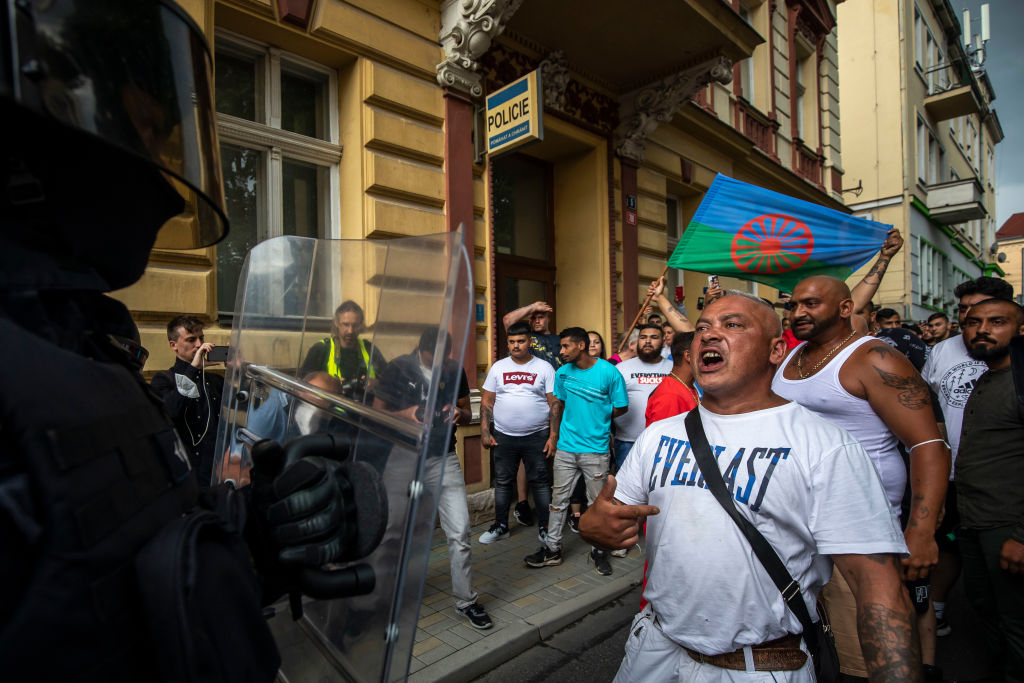 Vigil Held For Romany Man Who Died In Czech Police Custody