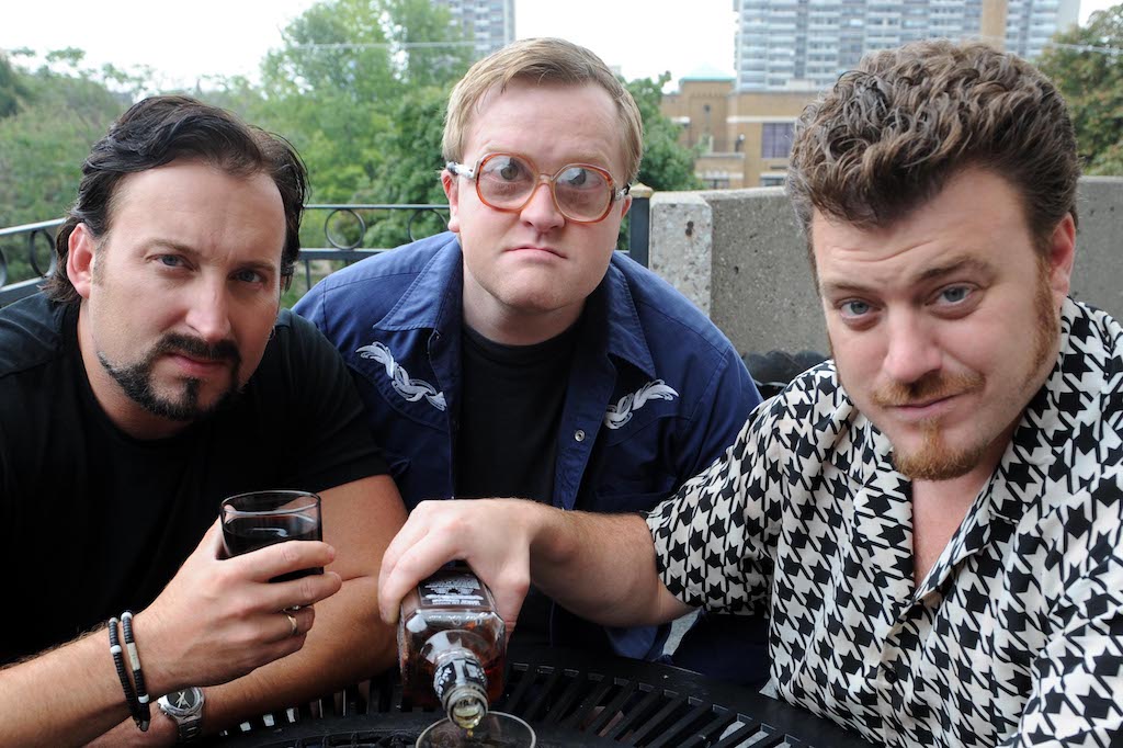 Sept2209RE9159076 Trailer Park Boys in Toronto promoting new movie Count Down To Liquor Day.Trailer