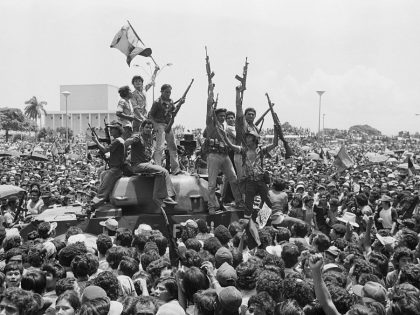 Sandinistas Celebrate