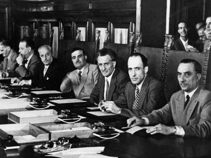 First Council of Ministers of the Government of Italian Republic