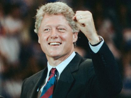 Jim Hunt and Bill Clinton 1992