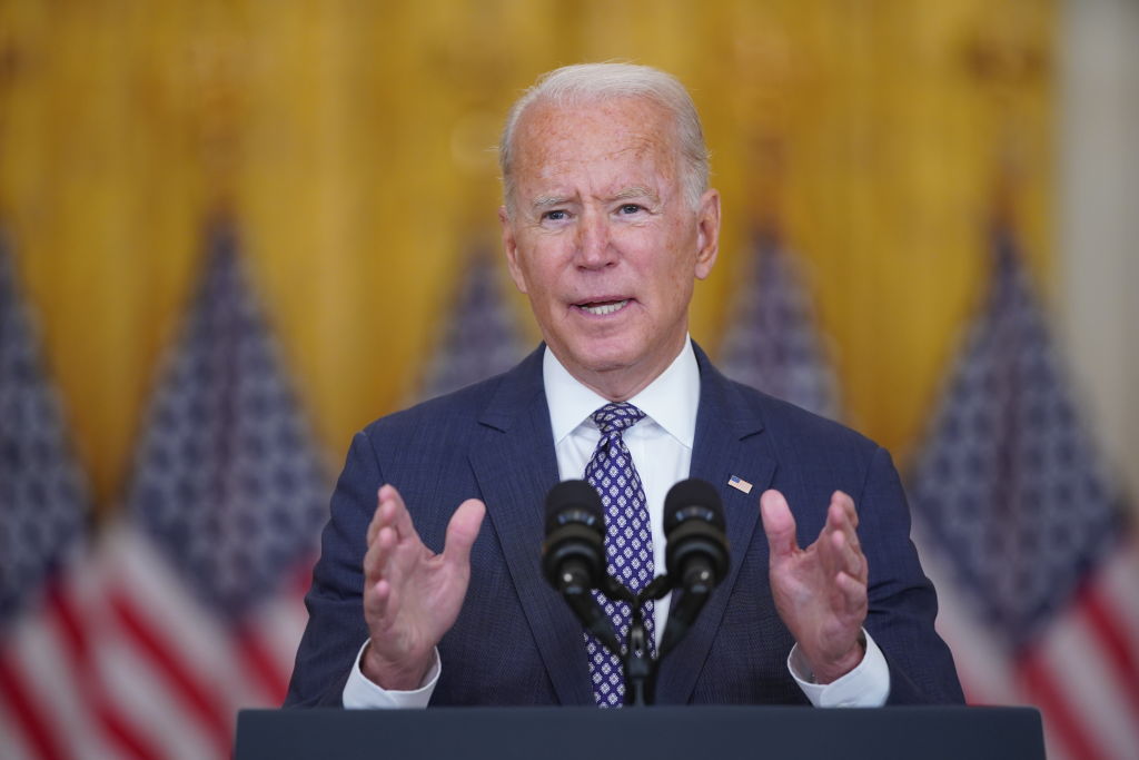 President Biden Delivers Remarks On Afghanistan Evacuation