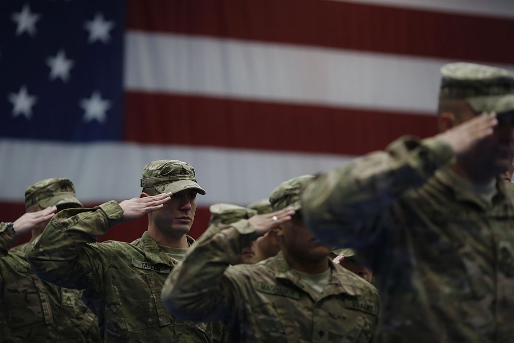 1st Infantry Division Soldiers Return Home To Fort Knox From Afghanistan