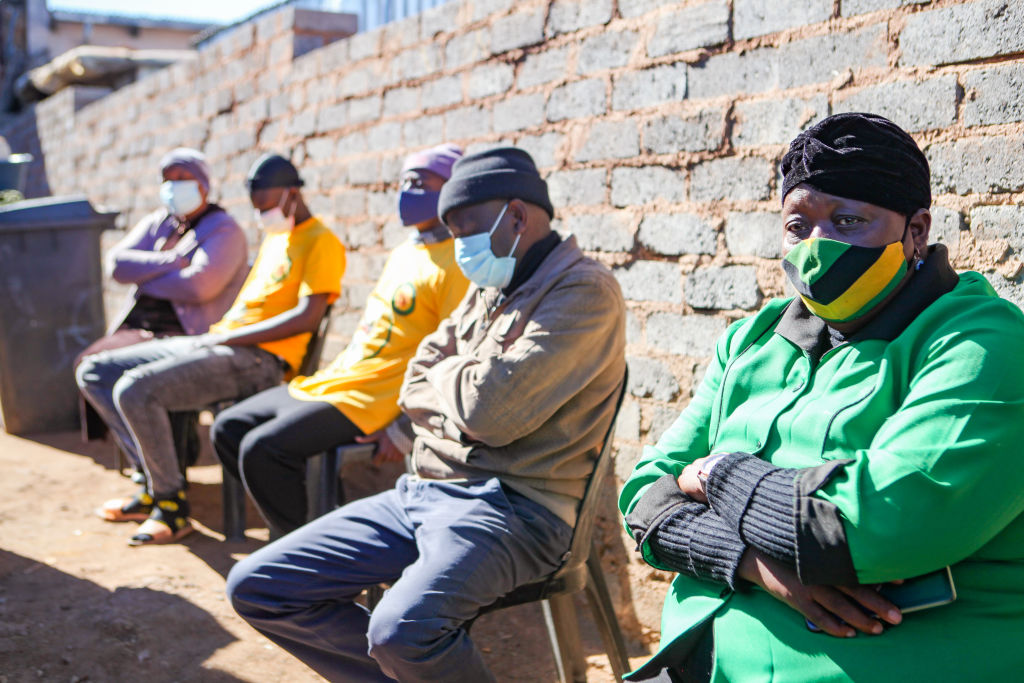 ANC NEC Member Nomvula Mokonyane visits bereaved families in South Africa