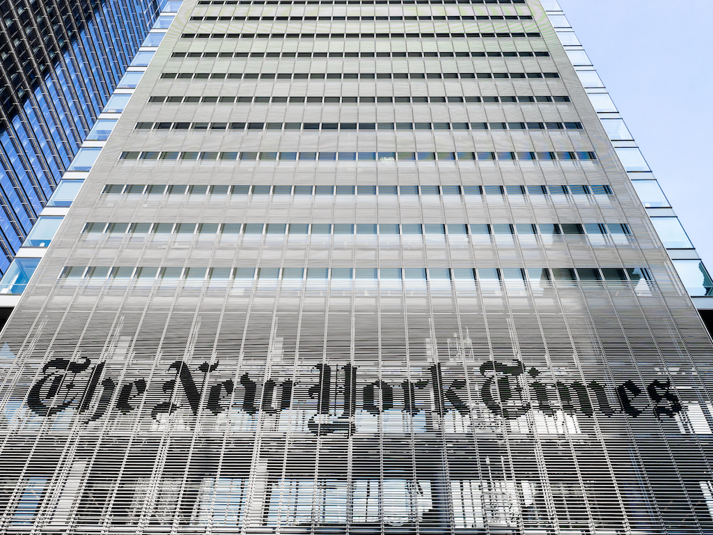 New York Times Building - New York Times Logo