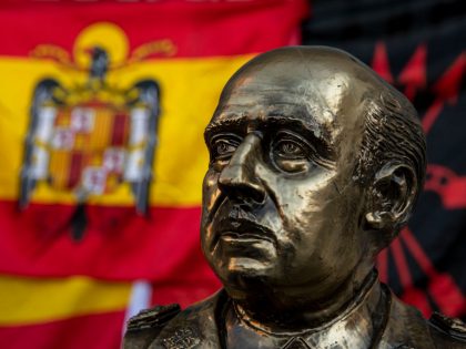 Supporters Of General Franco Gather To Commemorate The 45th Anniversary Of The Dictator's Death