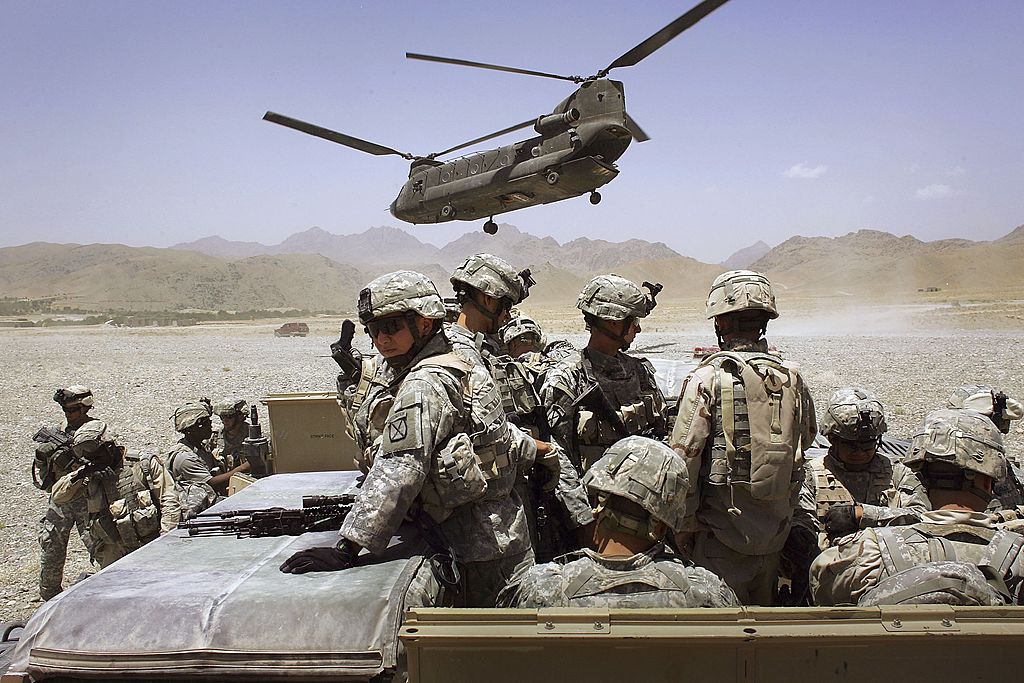 U.S. Forces In Afghanistan On Anti-Taliban Operation Mountain Thrust