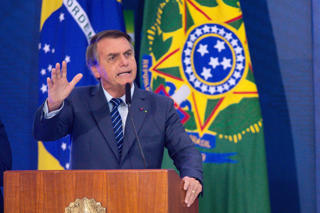 Jair Bolsonaro Opens Brazil Communications Week