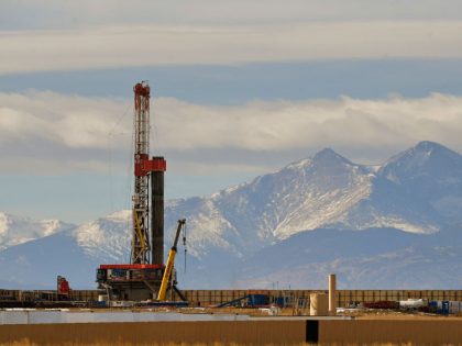 Fracking operations along the Front Range of Colorado.