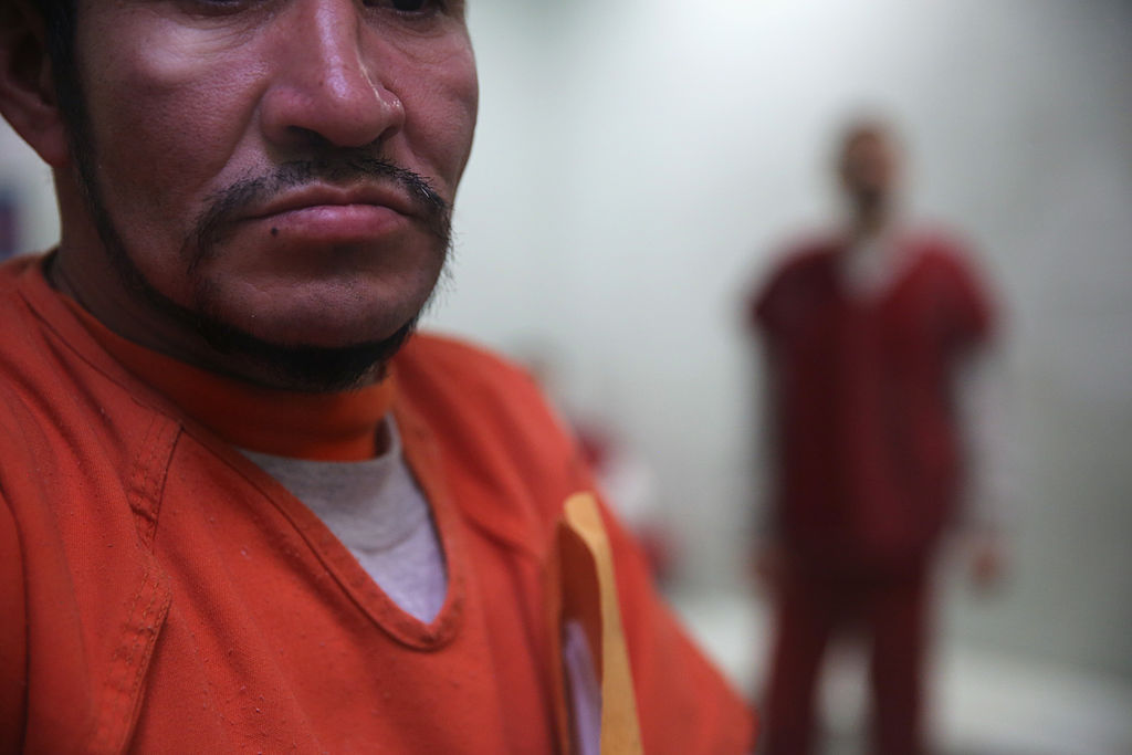 ICE Holds Immigrants At Adelanto Detention Facility