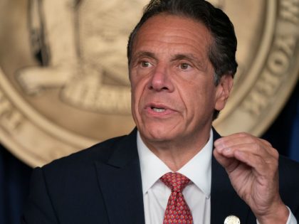 Governor Andrew Cuomo holds press briefing and makes