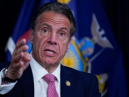 New York Governor Andrew Cuomo Holds Covid Briefing In New York City