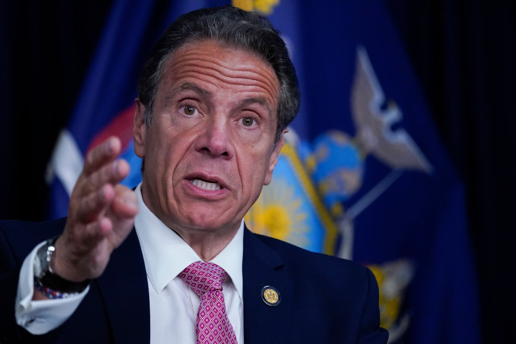 New York Governor Andrew Cuomo Holds Covid Briefing In New York City