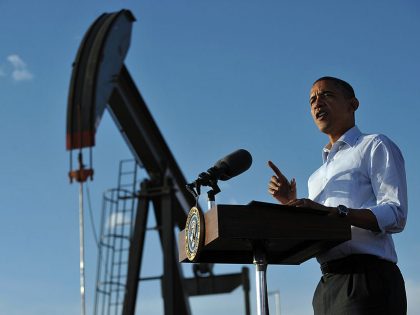 US President Barack Obama speaks at an o