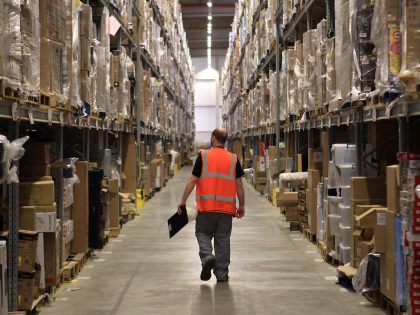 Amazon Warehouse Employees Prepare For Their Busiest Time Of Year