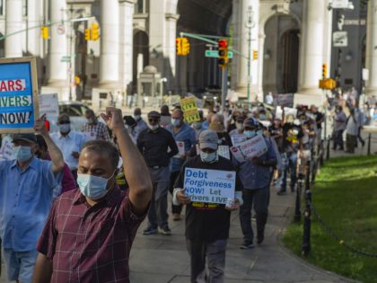 New York Taxi Alliance Hold Debt Forgiveness Rally